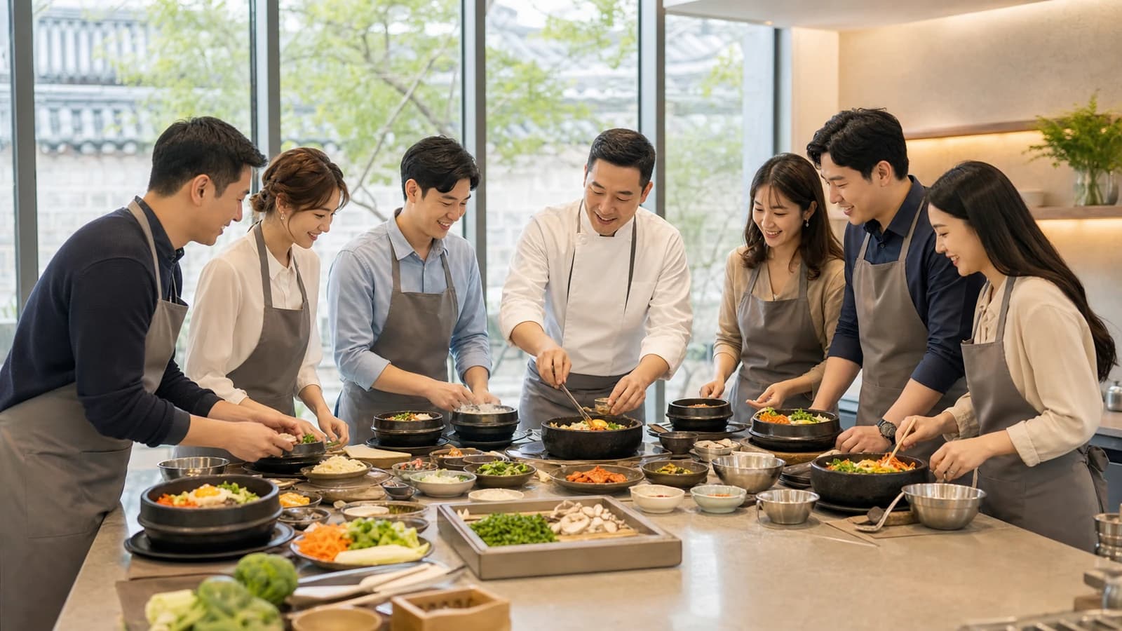 ภาพK-Food & อาหารเกาหลี ประเทศเกาหลี สำหรับทริปบริษัทและอินเซนทีฟ