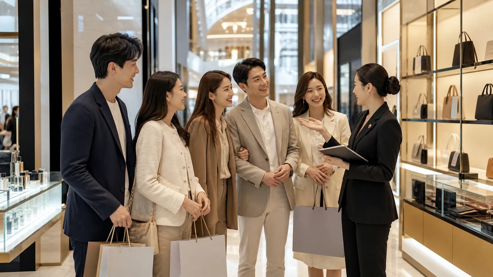 ภาพช้อปปิ้ง Luxury & Duty Free ประเทศเกาหลี สำหรับทริปบริษัทและอินเซนทีฟ
